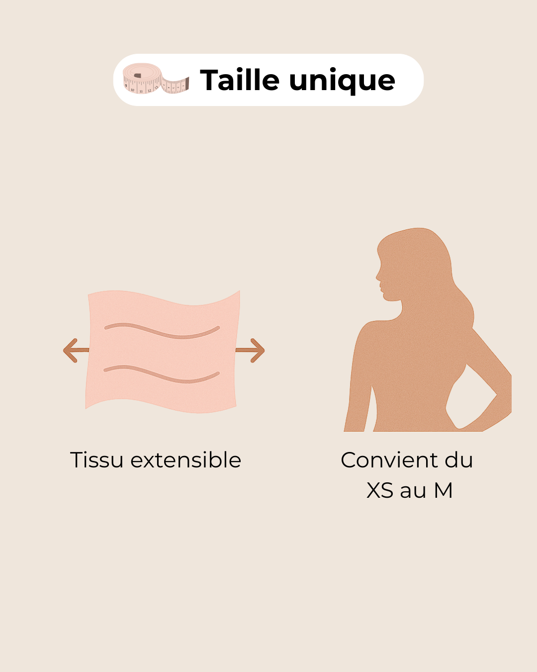 Top léger, dos nu & coussinets invisibles