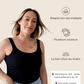 Top léger, dos nu & coussinets invisibles